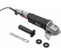 Amoladora angular de 1100W, 125mm, para hormigón y acero