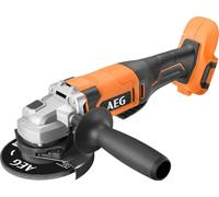 AEG BEWS18-125X2-0 - Amoladora inalámbrica de 18 voltios [PRO18V] - Cambio de cuchilla sin herramientas - Incluye carcasa y disco (sin batería)