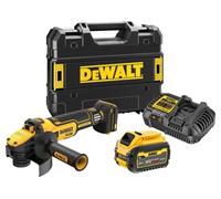 DeWalt Amoladora angular DCG409V 18 V 125 mm FlexVolt 1x6,0 Ah velocidad regulable