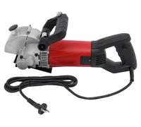 Amoladora angular eléctrica - 2800 W de potencia - Diámetro del disco de corte de 125 mm - Para aluminio y acero - Ideal para hormigón y piedra