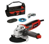Amoladora angular eléctrica TC-AG 125/850 Kit (850 W, Diámetro disco: 125 mm, Número de revoluciones de marcha en vacío: 12.000 r.p.m.)