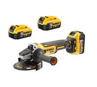 AMOLADORA ANGULAR INALÁMBRICA 125 MM XR 3*5.0AH - DW DCG405P3