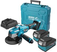 AMOLADORA ANGULAR INALÁMBRICA 18V 2*4.0AH SAS+ - DED7030A10