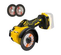 Amoladora angular inalámbrica de 3 pulgadas para batería Dewalt de 18 V y 20 V, mini amoladora angular sin escobillas de 20000 rpm, herramienta de corte inalámbrica de 76 mm para cortar, moler, pulir