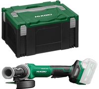 Amoladora angular inalámbrica HiKOKI G1813DF, sin batería ni cargador, incluye sistema HSC III