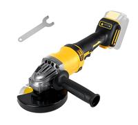 Amoladora angular inalámbrica para batería Dewalt de 18 V/20 V, herramienta de molienda sin escobillas de 125 mm, 10000 RPM con eje M14, amoladora de batería de 3 velocidades para cortar, moler y