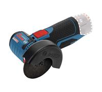 Amoladora angular inalámbrica profesional Bosch GWS 10,8-76 V-EC, solo con caja L-Boxx, disco de amolar de 76 mm, freno de husillo, sin batería, sin cargador