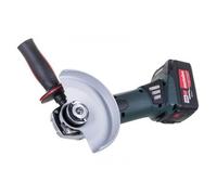 Amoladora Angular Metabo W 18 Ltx 150 Quick (600404650) + Maletín Metabox 165 L Verde, Negro