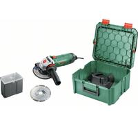 Amoladora angular PWS 850-125 + SistemaBox (verde/, 850 vatios)