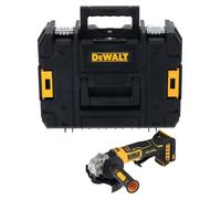 Amoladora compacta de 125 mm XR de 18V sin escobillas - DEWALT - Sin batería ni cargador, en estuche TSTAK - DCG404NT-XJ