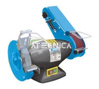 Amoladora Conjunto Lijadora Fervi 0383 350W Amoladora 150mm Cinta 50x686mm