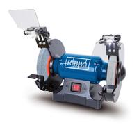Amoladora de banco 8" 200mm doble piedra con luz led 500w Scheppach sm200l