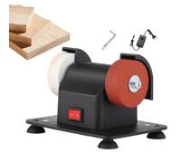 Amoladora de banco Abrasiva Compacta de Sobremesa para Aficionados | Mini amoladora eléctrica de banco para Taller Doméstico, Tijeras, Carpintería, Bricolaje, Taladros, Brocas y Acabado de