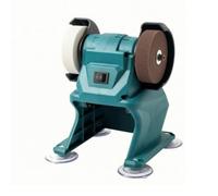 Amoladora de Banco Doble Herramienta Eléctrica Afiladora Esmeriladora con Muela Blanca y Marrón para y Pulir Pies con Ventosa Antideslizante, color to 1, style to 1