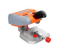 Amoladora de corte compacta, miniamoladora de corte, amoladora angular | Para madera y plástico, 90 W, 7800 rpm, ángulo de corte 0-45°, máx. 1,2 cm, con abrazadera en C
