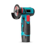 Amoladora de pulido, Mini Amoladora Angular Recargable En Miniatura De 12V Con Cuchilla Corte Batería, Pulidora For Cortar Diamante Inalámbrico(AB262)