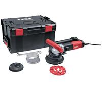 Amoladora de rehabilitación Flex, herramienta universal, amoladora RE 16-5 115, kit E-Jet