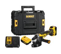 DeWalt Amoladora angular DCG405P2-QW 18 V 125 mm sin escobillas 2 baterías 5 Ah
