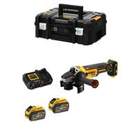 Amoladora DeWALT DCG418X2 FlexVolt (2 x 54V/18V 9,0 Ah + DCB116 + TSTAK II)