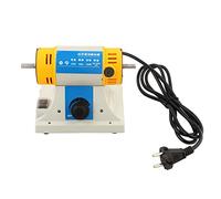 Amoladora eléctrica multifunción y máquina de tallado de mesa con funcionamiento por ambos lados e interruptor de encendido con protección contra el polvo para cortar, pulir y