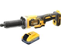 Amoladora recta con batería DeWalt DCG 426 N 18 V sin escobillas + 1 batería Powerstack 5,0 Ah - sin cargador