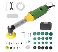 Amoladora recta profesional 350 W, máquina de pulir,herramienta giratoria eléctrica de velocidad variable 15000r/min,6 velocidades variables, para molienda, pulido, corte y embellecimiento de juntas
