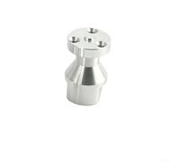Amoladoras angulares de aleación de aluminio adaptadores de placa de brida para roscas M10 y M14, montaje seguro para discos de corte, tuerca de bloqueo para amoladoras de 100 mm (3 agujeros - 10 mm)