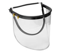 AMONIDA 3 Protectores Faciales para Casco, Adaptador de Visera de Aluminio con Mecanismo de Pivote Giratorio para Casco de Seguridad, Pulido, Corte, Carpintería, Reparación de Automóviles (Soporte
