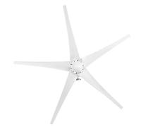 AMONIDA 5 Generador de Turbinas Eólicas de 800W para Cargar Barcos y Casas Móviles, Diseño de Fibra de Nailon (48V)
