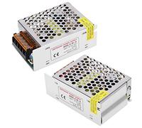 AMONIDA Adaptador de Controlador de Fuente de Alimentación de Interruptor DC12V Protección contra Cortocircuitos de Alta Eficiencia para Pantalla LED Aleación de Aluminio 1 Unidad (S-60-12 (pequeño)