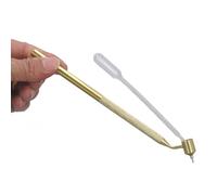 AMONIDA Bolígrafo Aplicador de Pintura de Línea Fina, Escritor Fluido Versátil para Retoque Detallado, Ideal para Artistas y Artesanos, Aluminio Ligero, 1 Unidad (0,7 mm)