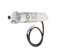 AMONIDA Bomba Sumergible Bomba de Agua Eléctrica DC Sin Escobillas 12V con Controlador MPPT para Aplicaciones Solares Acero Inoxidable 1 Unidad (S122T-20)