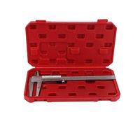 AMONIDA Calibrador Vernier de Ranura Interior de 9-150 Mm para Profesionales del Mecanizado que Miden el Diámetro del Orificio Interior, Alta Precisión de 0,02 Mm, Construcción de