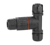 AMONIDA Conector de Cable IP68 para Iluminación Exterior, Caja de | Conector de nailon retardante de llama de 450 V, 32 A, cable de 4 a 10 mm, cable de 0,5 a 4,0 mm²