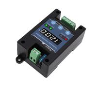 AMONIDA Conmutador Automático de Transferencia DC 15A con Conmutación | Material ABS retardante de llama, parámetros ajustables, compatibilidad con doble potencia.