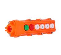 AMONIDA Controlador de Grúa Estación de Control Remoto Interruptor de Botón Pulsador de Carcasa ABS Duradero para Polipastos y Grúas Eléctricas IP65 a Prueba de Lluvia 220 V/500 V