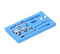 AMONIDA Kit de Aerógrafo G1/8, Juego Profesional, Compacto y Duradero, 0,2 Mm, 0,3 Mm, 0,5 para Proyectos de Arte de Pintura