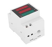 AMONIDA Medidor de Potencia de Voltaje con Alta Precisión para Instalación en Riel AC200-450V para Uso Industrial