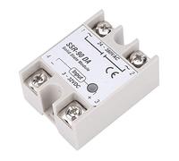 AMONIDA Módulo de relé de Estado Sólido SSR-90DA 90A de Alta Confiabilidad y Conmutación Rápida Compacta para Automatización Industrial Entrada de 3-32 V