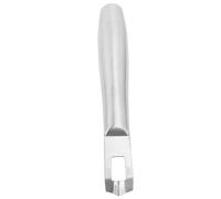 AMONIDA Pelador de Limón Zester, Herramienta Esencial de Cocina Duradera y Resistente a la Corrosión para Preparar Fácilmente la Fruta, 1 Pieza (SILVER)
