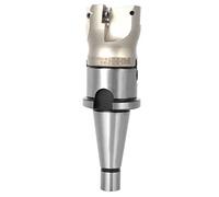 AMONIDA Portabrocas MT2 FMB27, Fresa de Alta Precisión para Mecanizado CNC con Inserciones Duraderas y Llave (NT30-FMB22+50 disco de cuchill APMT1604APMT)