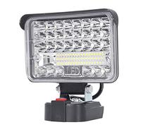 AMONIDA Reflector de Trabajo LED de 7200 Lúmenes Portátil y Ajustable para Uso en Exteriores y Emergencias, Resistente Duradero