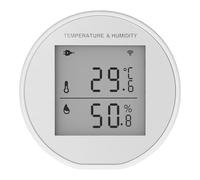 AMONIDA Sensor Digital Higrómetro de Habitación Inteligente para Medir la Temperatura y la Humedad Interiores en Hogares y Oficinas