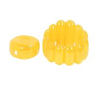 AMONIDA Sofá Inflable Portátil, Moderno y Llamativo sofá Inflable para Uso en Interiores y Exteriores, Material de PVC Duradero, 2 Unidades (Yellow)