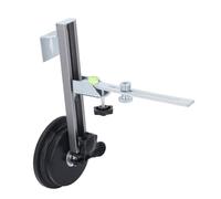 AMONIDA Soporte de Herramienta Niveladora con Burbuja para una Fácil Instalación en Paredes y Pisos, Nivelador de Aleación de Aluminio Ajustable con Ventosa, 1 Unidad