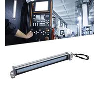 AMONIDA Tubo de Luz LED Industrial de 24 V y 12 W para Maquinistas CNC y Operarios de taller; Resiste Entornos Húmedos, ácidos, Básicos polvorientos; Protección IP67 a Prueba de