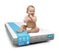 AMORI Colchón Cuna 117x57 cm | Antiacaros | Funda Lavable | Comfort Plus