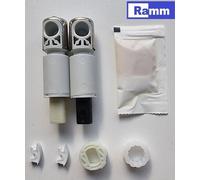 Amortiguador para tapa de inodoro Ramm, compatible con los modelos Duravit Happy D2, Duravit Vero, Duravit 2nd Floor, Duravit DuraStyle, Duravit Architec y Duravit Starck 3