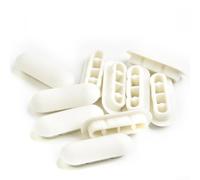 Amortiguadores de asiento de inodoro de cierre suave, 10 unidades, almohadillas de repuesto para tapas ruidosas, kit de juntas para ancianos y discapacitados, dimensiones regulares (10 cojines de