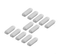 Amortiguadores de repuesto para asiento de inodoro que absorben los golpes, 12 piezas de parachoques para protección de tapa y base, ABS TPE, rendimiento estable, asientos de 1.9 pulgadas, se adaptan